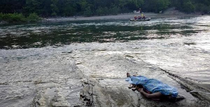 Raftingde fenalaşan İranlı turist öldü