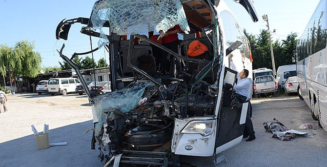 Ankara'da trafik kazası: 36 yaralı