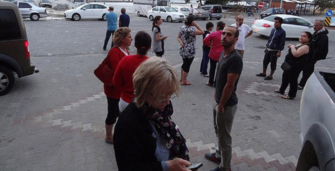 Çanakkale'de art arda depremler