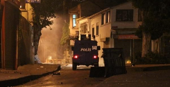 Beyoğlu'nda polis müdahalesi