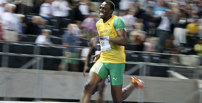 Bolt yine rüzgar gibi esti
