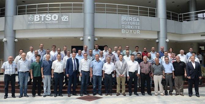 Makine sektörü BTSO'da buluştu