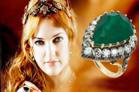 Hürrem'in yüzüğü esnafa yaradı