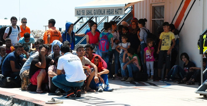 Çanakkale'de 155 kaçak yakalandı