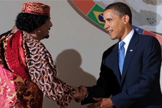 Kaddafi'den Obama'ya mesaj var