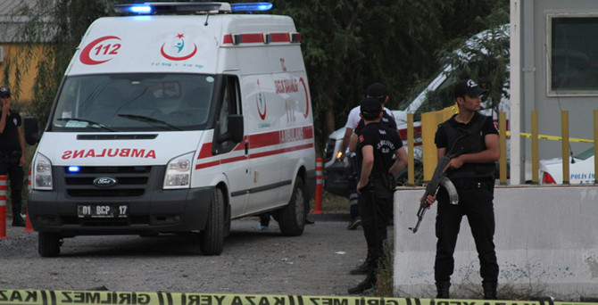 Adana'da polis merkezine hain saldırı