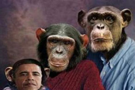 Obama’yı maymuna benzettiler