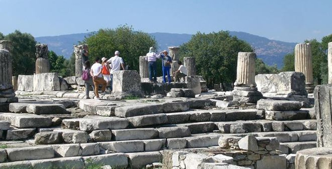 Roma dönemine ait tuvaletler bulundu