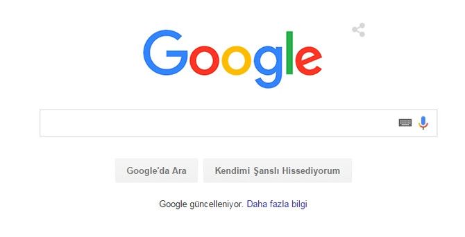 Google logosunu değiştirdi