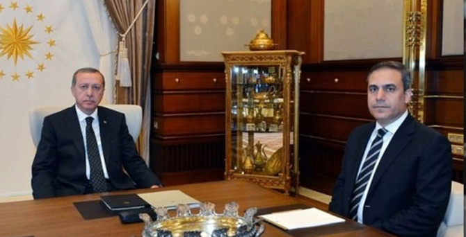 Erdoğan ile Fidan'ın sürpriz görüşmesi