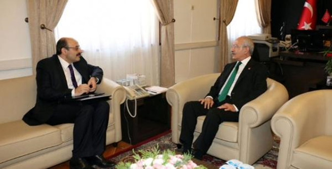 Kılıçdaroğlu, YÖK Başkanı Saraç ile görüştü