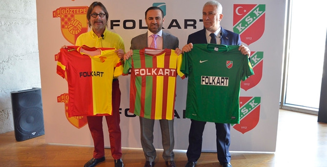 Göztepe’nin forma sponsoru Folkart