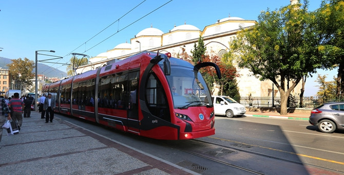 Bursa'da tramvay hattının ihalesi yapıldı