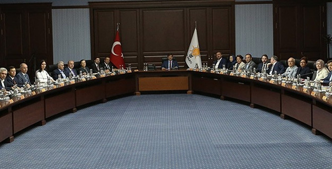 AK Parti MYK belirlendi