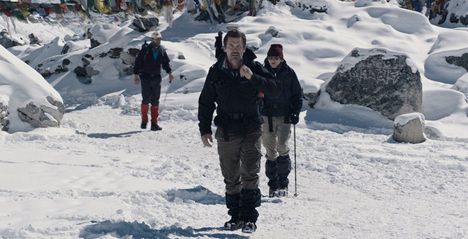 “Everest”te bir kar fırtınası