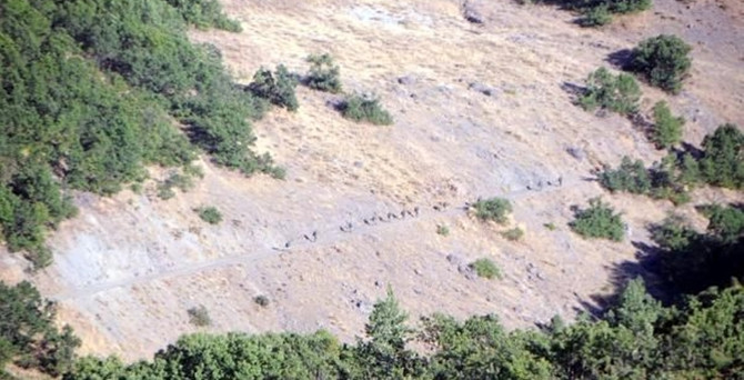 PKK'nın 1 ton bombası ele geçirildi