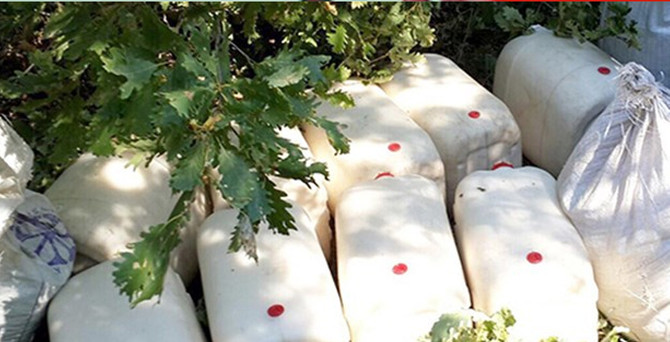Çukurca'da 250 kilogram patlayıcı ele geçirildi