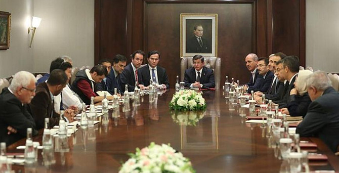 Sığınmacıların temsilcileri Çankaya Köşkü'nde