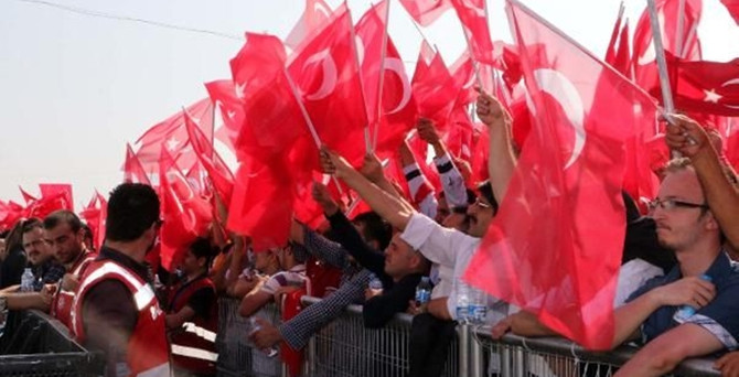 Yenikapı'da 'Milyonlarca Nefes Teröre Karşı Tek Ses' mitingi