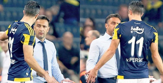 Fenerbahçe'de Van Persie-Pereira gerginliği