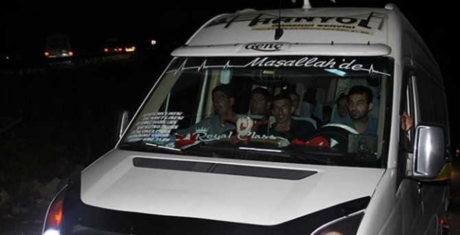 Hatay sınırında yakalanan Iraklılar ülkesine gönderildi