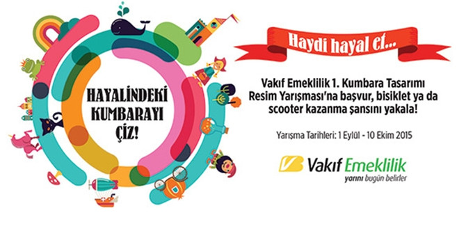 Vakıf Emeklilik'ten 'Kumbara Tasarımı' yarışması