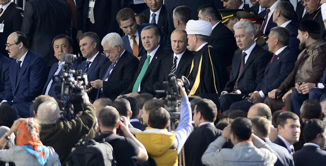 Erdoğan, Putin'le birlikte Moskova Merkez Camii'nin açılışını yaptı