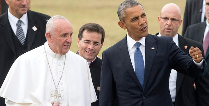 Papa ve Obama'dan 'iklim değişikliği' çağrısı