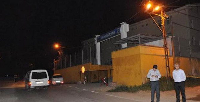 Tunceli Jandarma Tabur Komutanlığına taciz ateşi
