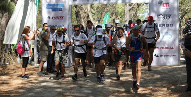 Likya Yolu Ultra Maratonu başladı