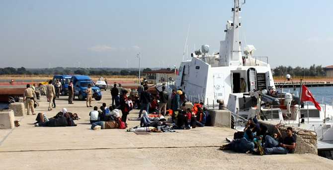 Çanakkale'de 169 kaçak yakalandı