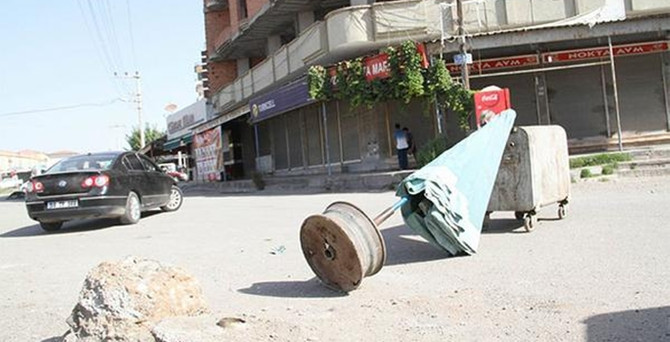 Bismil'de sokağa çıkma yasağı