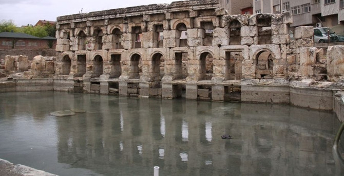 Tarihi Roma Hamamı'na 147 bin lira ORAN desteği
