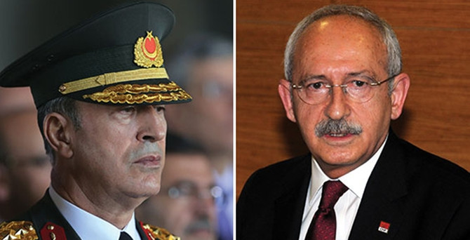 Kılıçdaroğlu'dan Org. Akar'a ziyaret