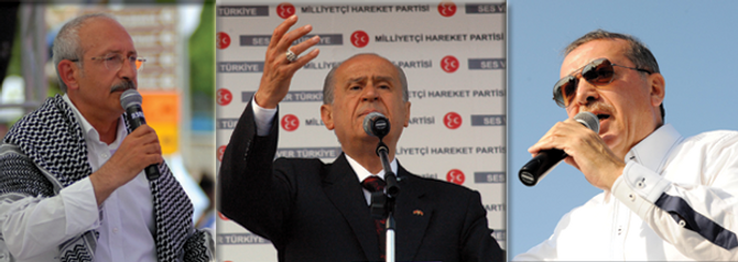 Liderlerin seçim günlüğü