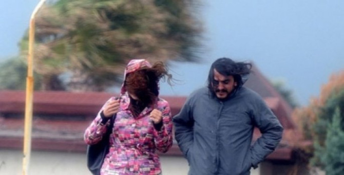 Akşam saatlerinde rüzgara dikkat!