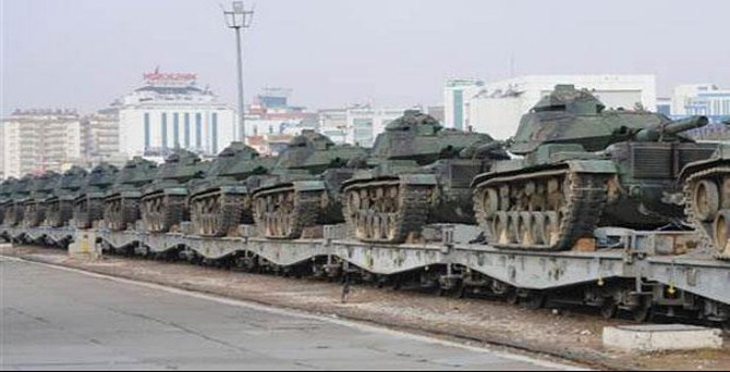 Doğu ve Güneydoğu’ya tank sevkiyatı