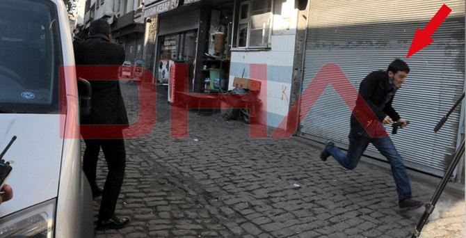 Çatışmada kameralara takılan kritik görüntü
