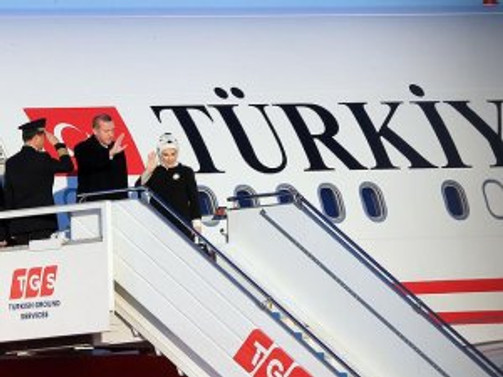 Erdoğan Fransa'ya gitti