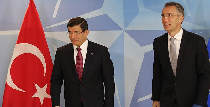 Davutoğlu, NATO Genel Sekreteri ile görüştü