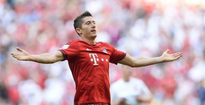 Lewandowski Guinness'e girdi