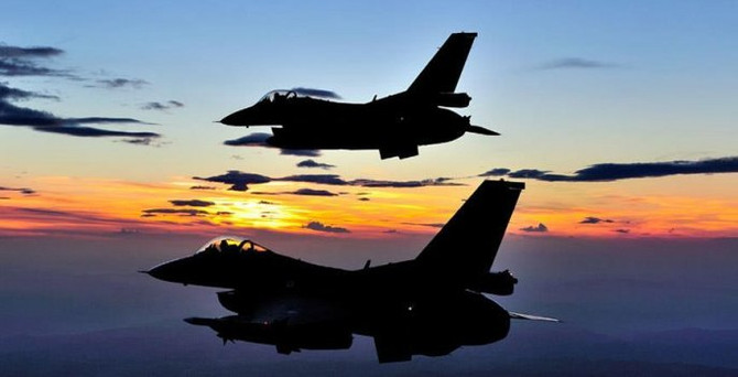 TSK'dan Kuzey Irak'ta hava operasyonu