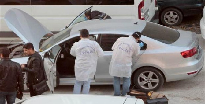 İstanbul'da çalıntı araçtan silah çıktı