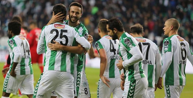 Torku Konyaspor evinde galip