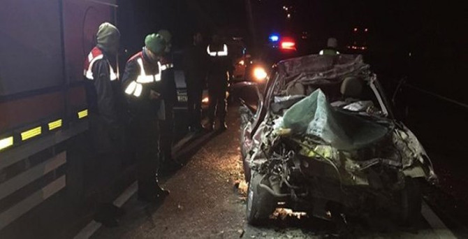 Kırşehir'de feci kaza: 4 ölü, 2 yaralı