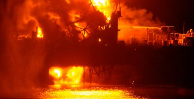 33 kişi kurtarıldı 29 kayıp petrolcü aranıyor