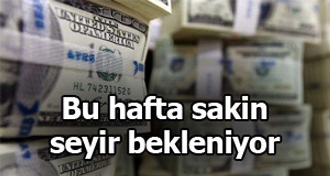 Bu hafta sakin seyir bekleniyor