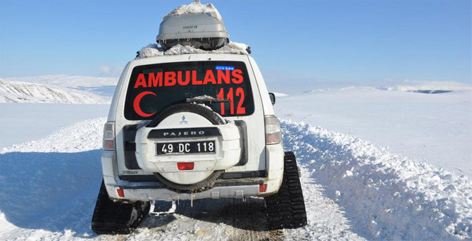 112 Acil kışa hazır
