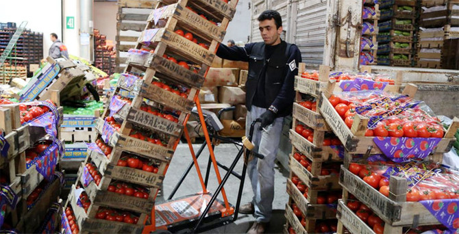 Sebze ve meyve fiyatları aralıkta arttı