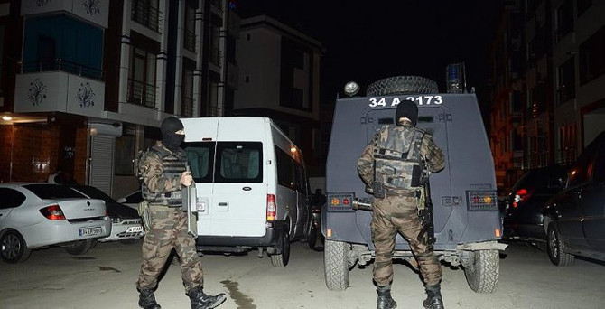İstanbul'da terör operasyonu